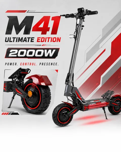 Ecoxtrem M41 Tank Dual — Ultimate Edition, 2000 W